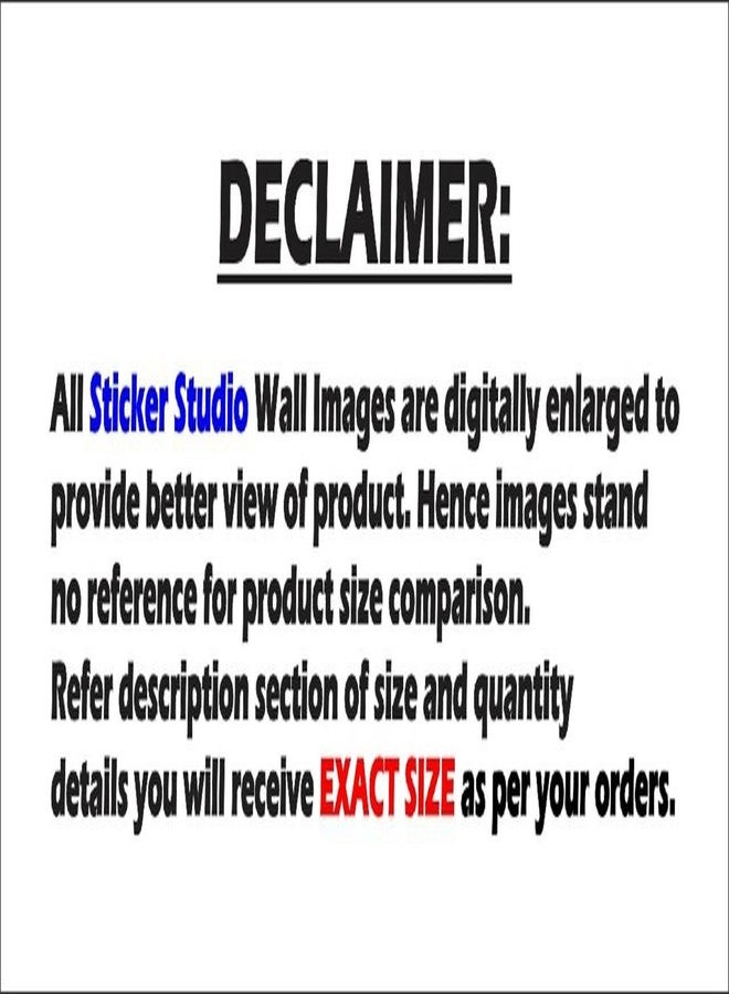 Sticker Studio ملصق حائط للحمام من Sticker Studio ia بعنوان "في انتظار دوري" (مساحة التغطية السطحية - 30 × 27 سم) - Image 4